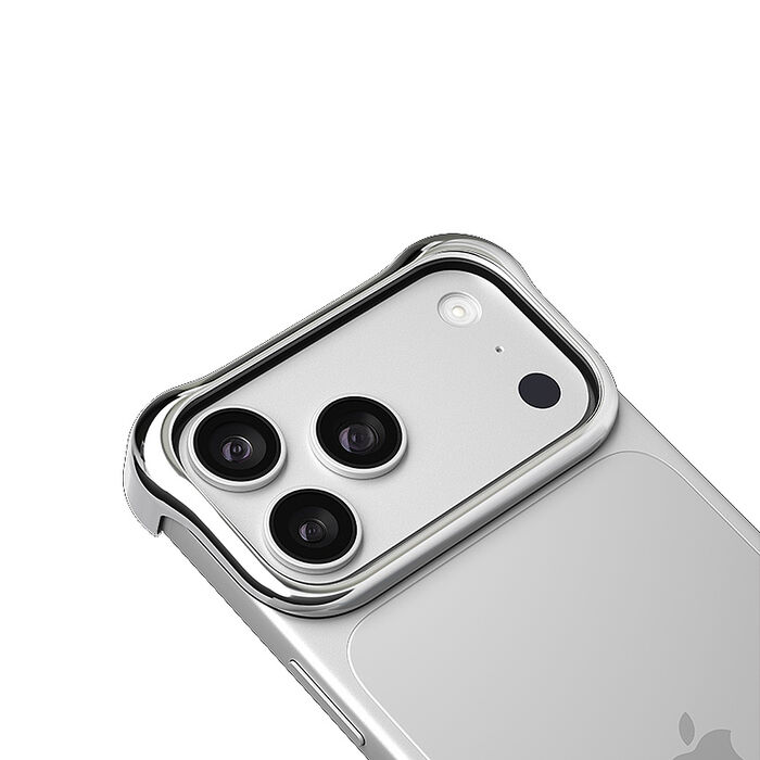 iPhone 18 Pro Max ARC Pulse 航太級鋁製極簡保護殼-鏡面銀