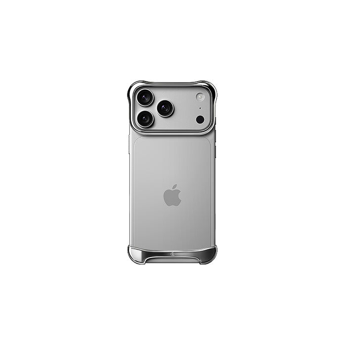 iPhone 18 Pro Max ARC Pulse 航太級鋁製極簡保護殼-鏡面銀