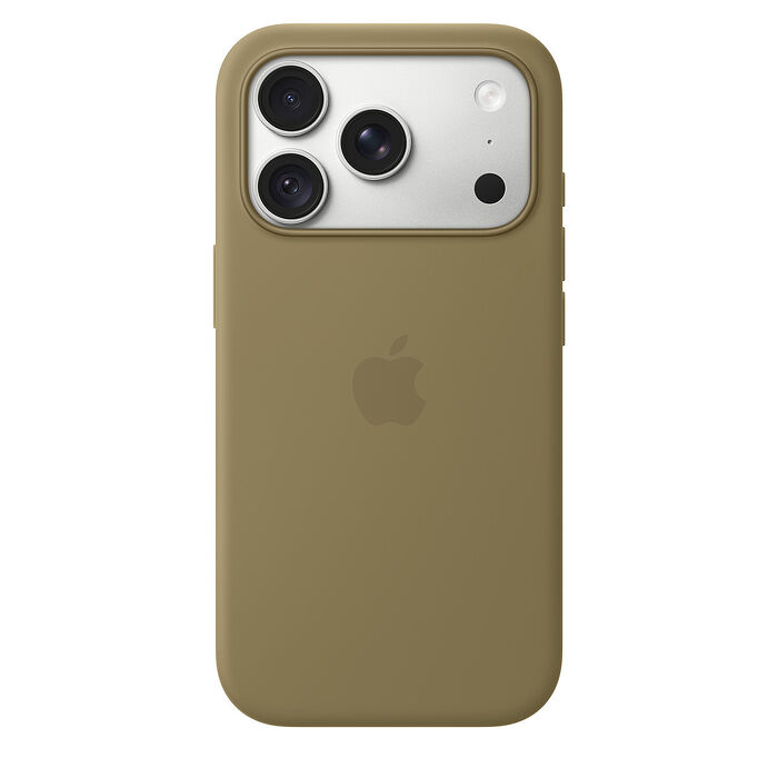 iPhone 18 Pro MagSafe 矽膠保護殼-橄欖色