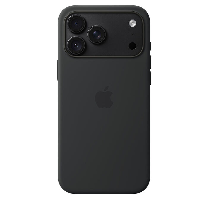 iPhone 18 Pro Max MagSafe 矽膠保護殼-黑色