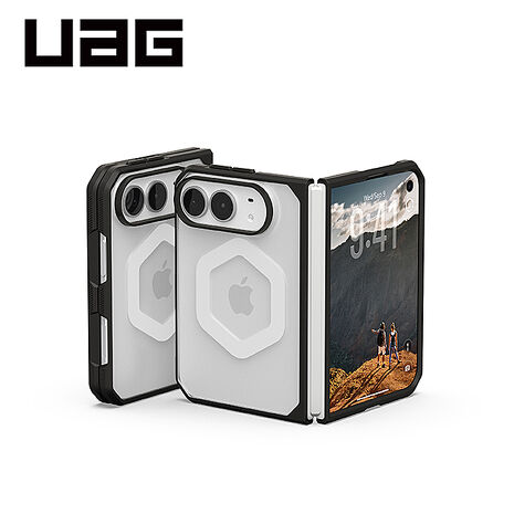 UAG iPhone Duo 磁吸耐衝擊保護殼-透明