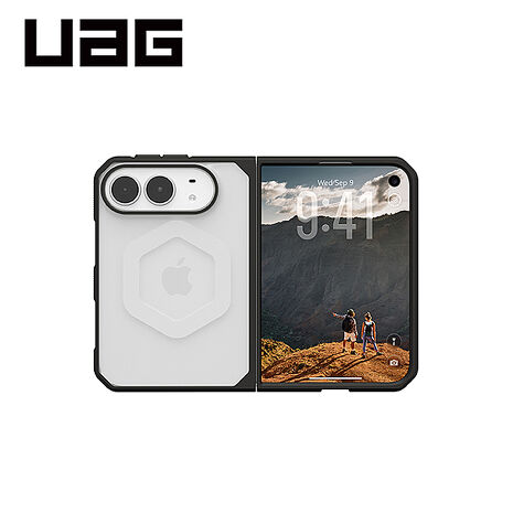 UAG iPhone Duo 磁吸耐衝擊保護殼-透明