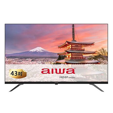 【智慧家庭】Aiwa日本愛華 43吋4K GoogleTV液晶顯示器 AI-43UD24 (無安裝)