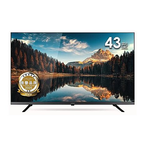 奇美 43吋4K GoogleTV液晶顯示器 TL-43G300【智慧家庭】(無安裝)