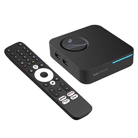 RockTek雷爵 4K GoogleTV智慧電視盒 GX1 【智慧家庭】