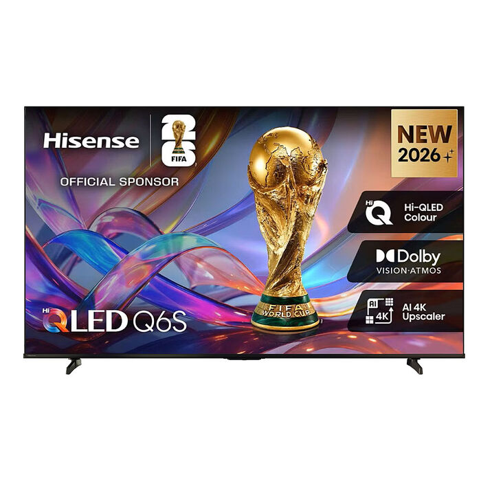 Hisense 海信 50Q6S 50吋 Q6S QLED 量子點 液晶顯示器 VIDAA 智慧系統 送桌上型安裝【智慧家庭】