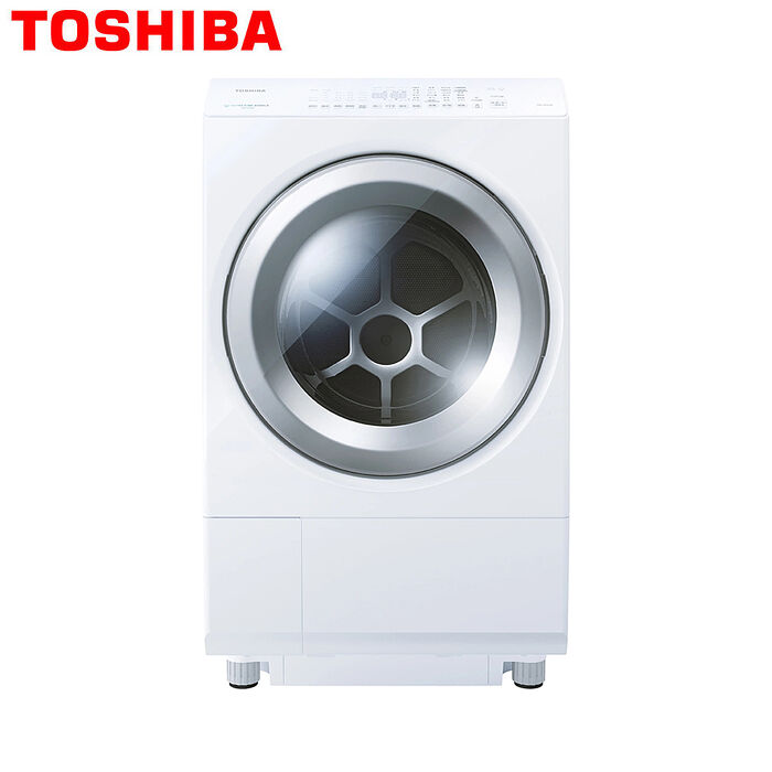 TOSHIBA東芝12KG旗艦熱泵洗脫烘滾筒洗衣機TWD-127XW4TA