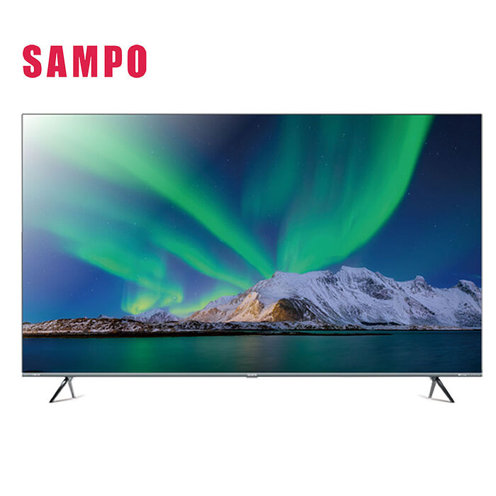 SAMPO 聲寶 QM-55MIW4210 55吋 MINI QLED 4K轟天雷 120Hz 連網顯示器 送基本安裝【智慧家庭】