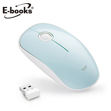 E-books M42 超手感靜音1600CPI無線滑鼠(活動)