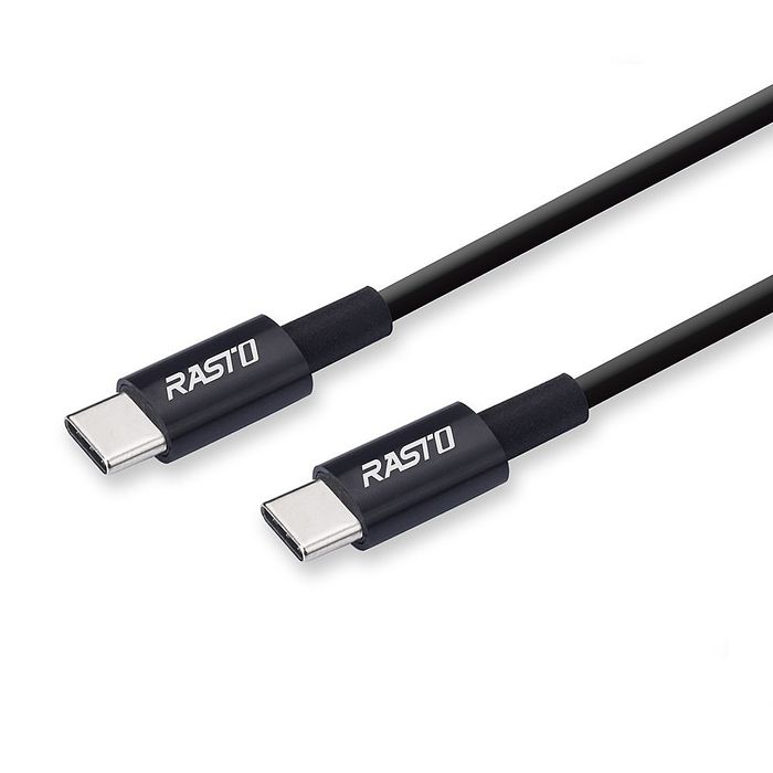 RASTO RX45 TypeC to C高速QC3.0充電傳輸線1.2M(活動)