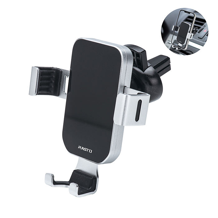 RASTO RN3 車用鋁合金重力感應手機支架-搶購