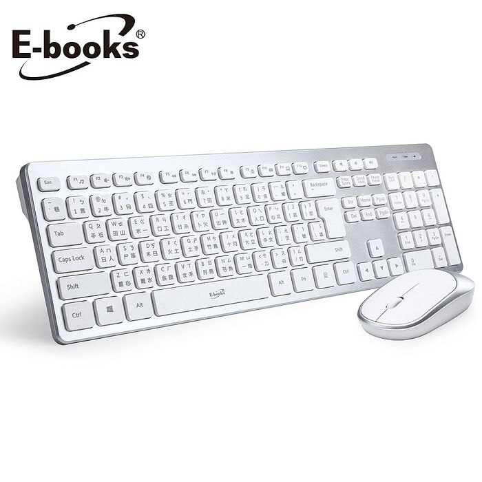 E-books Z11 專業級2.4G無線鍵鼠組(員購)