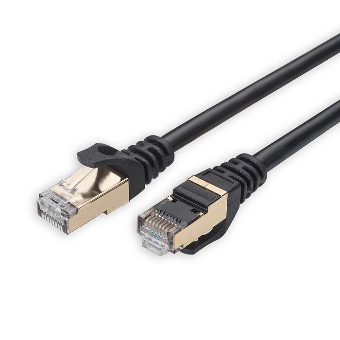 RASTO REC14 極速 Cat7 鍍金接頭SFTP雙屏蔽網路線-8M