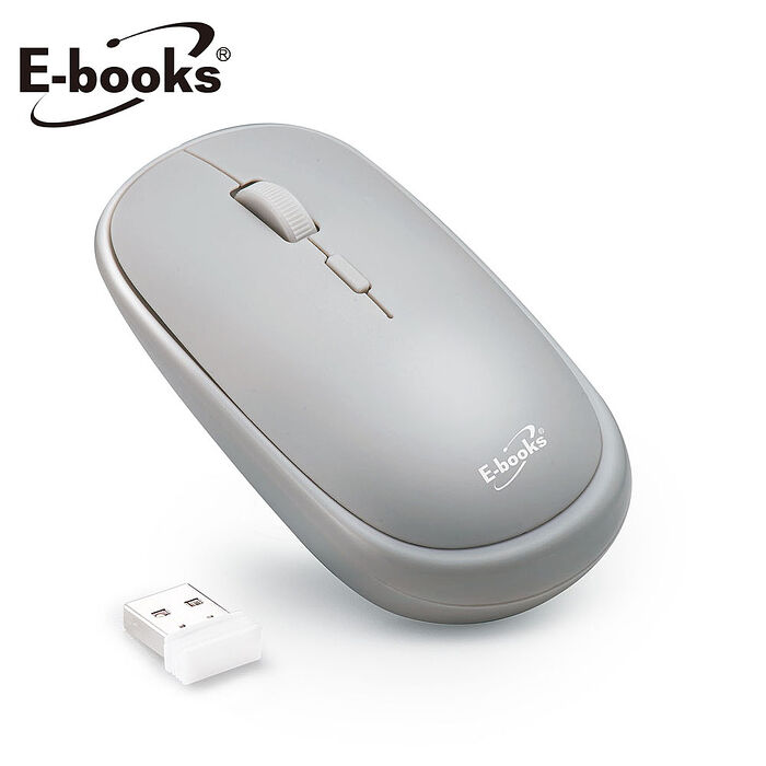 【買一送一】E-books M61 靜音無線滑鼠