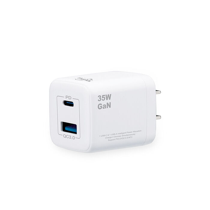 E-books B75 35W 氮化鎵 GaN PD+QC3.0快速充電器_台灣製造(活動)