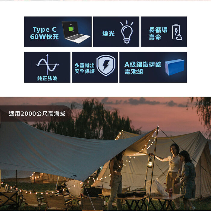 PHILIPS 300W 新世代可攜式快充行動儲能電源POWER BANK