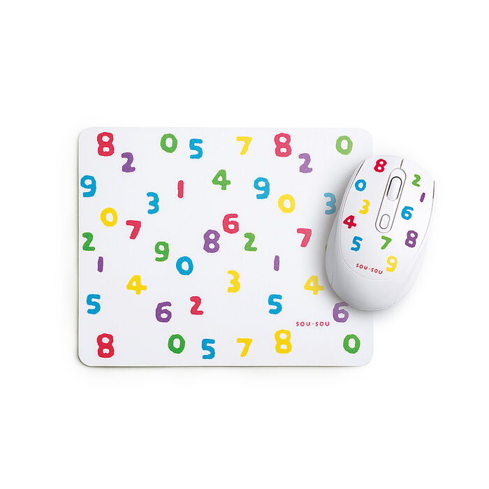 SOU．SOU十數昆 四鍵式靜音滑鼠+鼠墊組合包