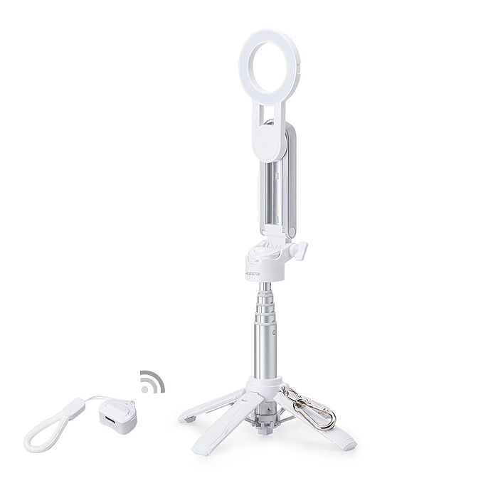 RASTO RN5五合一強力磁吸萬向單反鋅合金藍牙自拍桿腳架