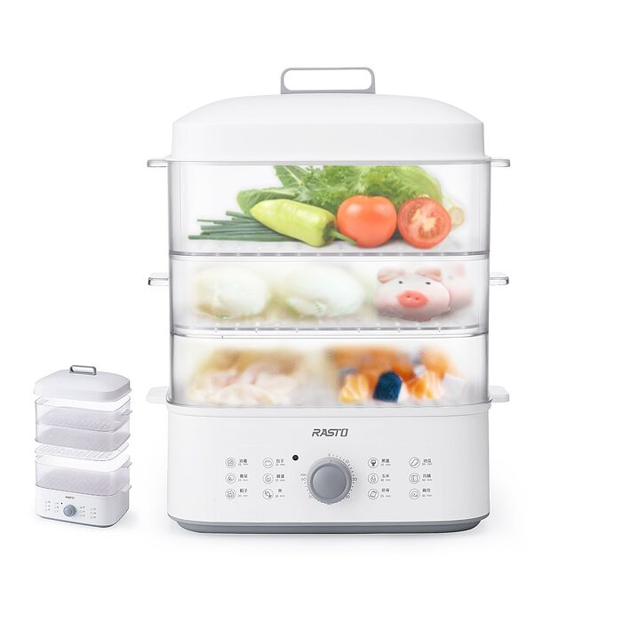 RASTO AP10 健康主義三層多功能分離式美食蒸鍋