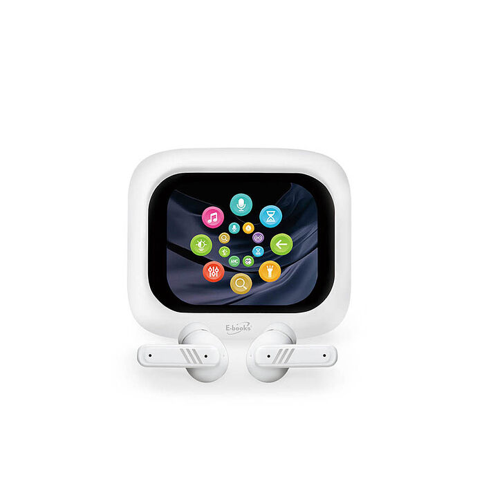 E-books SS61 AI智能全觸控ANC+ENC主動降噪無線藍牙5.4耳機