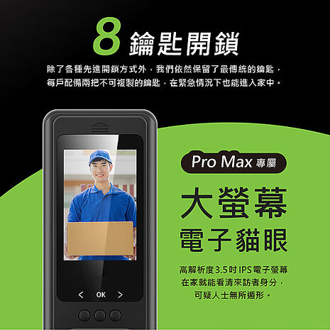 Acer Gadget 碁智鎖 ProMax ODL103 ( 帶貓眼 )