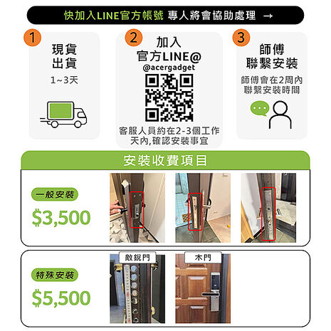 Acer Gadget 碁智鎖 Pro ( 無貓眼 ) ODL104