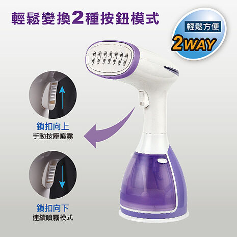 【福利品】TECO 東元 氣泵式蒸氣手持掛燙機 XYFYG401