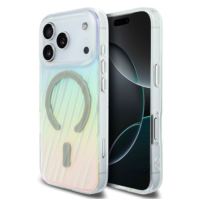 TUMI 透明煥彩斜紋MAGSAFE手機殼 iPhone 17系列