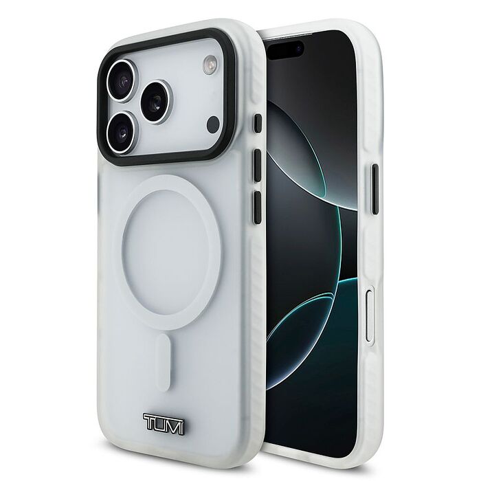 TUMI 透明磨砂防震MAGSAFE手機殼 iPhone 17系列