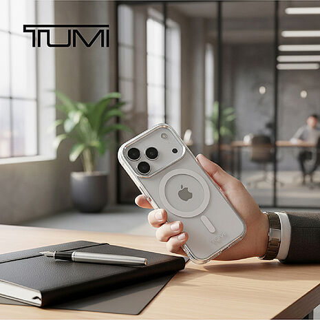 TUMI 透明防震MAGSAFE手機殼 iPhone 17系列