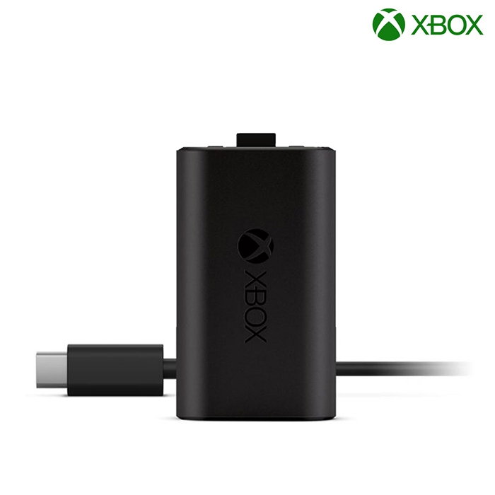 Microsoft 微軟 原廠同步充電套件(XBOX充電式電池x1、USB-C傳輸充電線2.7m)