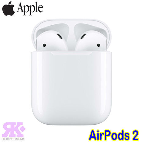 Apple Airpods 2 藍牙耳機 搭配有線充電盒 耳機 穿戴 手機配件 Myfone購物