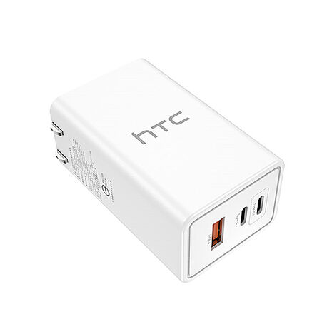 HTC 65W GaN氮化鎵 原廠三孔快充頭