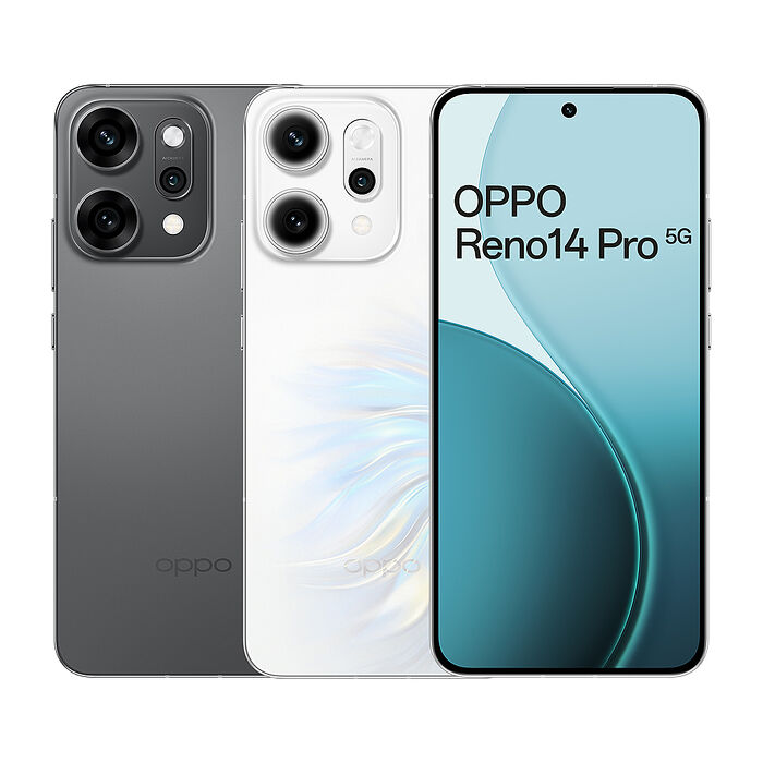 OPPO Reno14 Pro 5G (12G/512G) 6.83吋八核心智慧型手機-贈紅米藍牙耳機+13000行電+空壓殼+鋼化保貼+掛繩+其他好禮