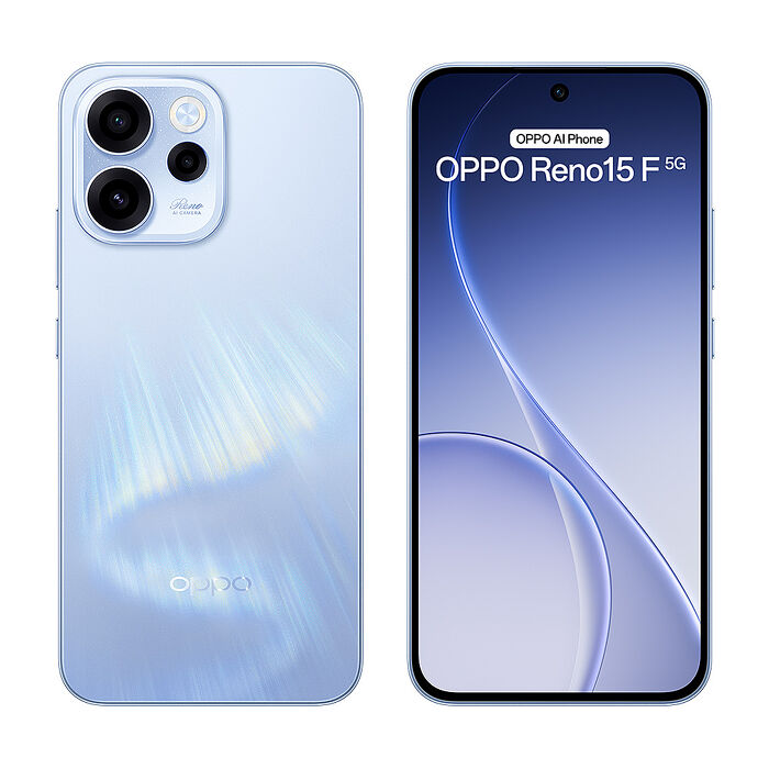 OPPO Reno15 F (8G/256G) 6.57吋智慧手機-贈空壓殼+鋼化保貼+掛繩+韓版收納包+指環支架+奈米噴劑