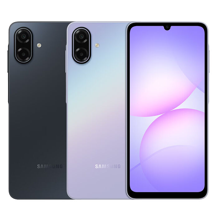 Samsung Galaxy A07 (4G/128G) 6.7吋智慧手機-贈空壓殼+鋼化保貼+25W雙孔快充頭+掛繩+韓版包+指環支架+噴劑