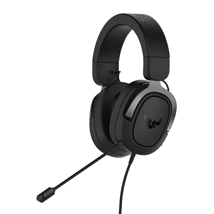 ASUS 華碩 TUF GAMING H3 電競耳機-槍灰色