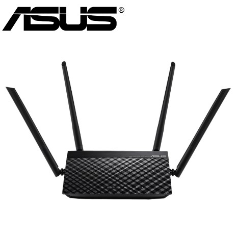 ASUS華碩 RT-AC52 AC750 四天線雙頻無線 WIFI 路由器