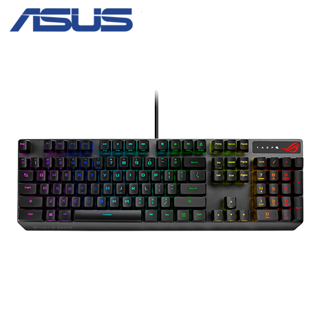 Asus 華碩 ROG Strix Scope RX PBT RGB 光學機械鍵盤 青軸/紅軸