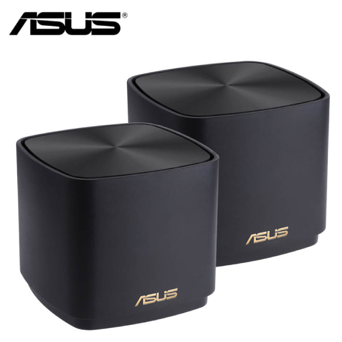 【福利品】ASUS 華碩 ZenWiFi Mini XD4 Plus AX1800 Mesh 路由器-雙入 黑色