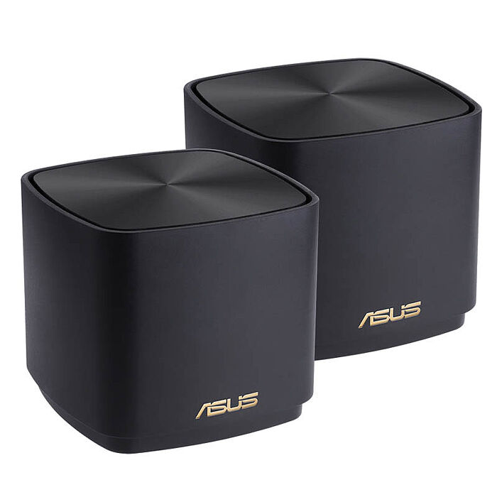 【福利品】ASUS 華碩 ZenWiFi Mini XD4 Plus AX1800 Mesh 路由器-雙入 黑色
