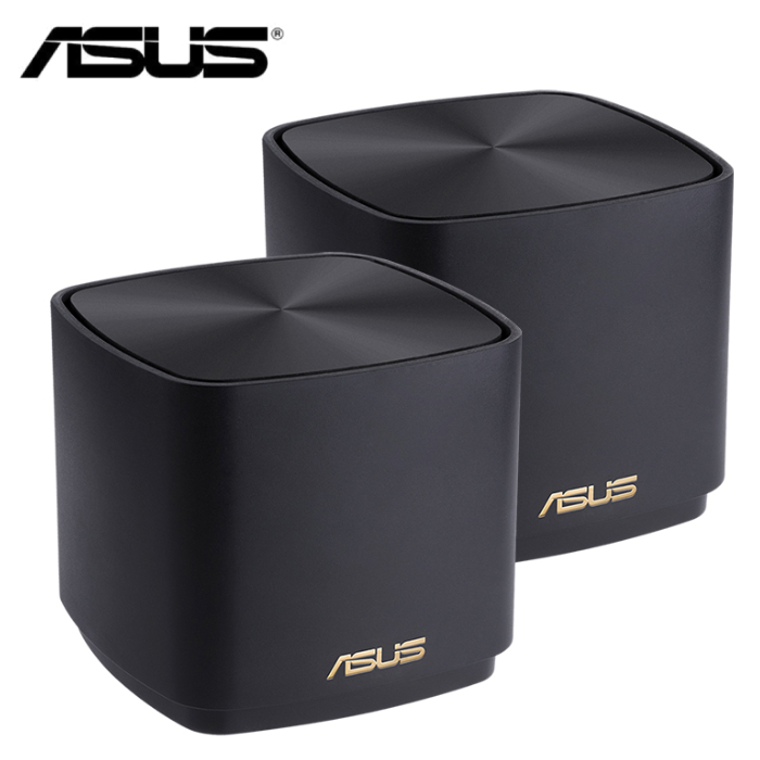 ASUS 華碩 ZenWiFi XD5 AX3000 全屋網狀無線路由器 黑 雙入組