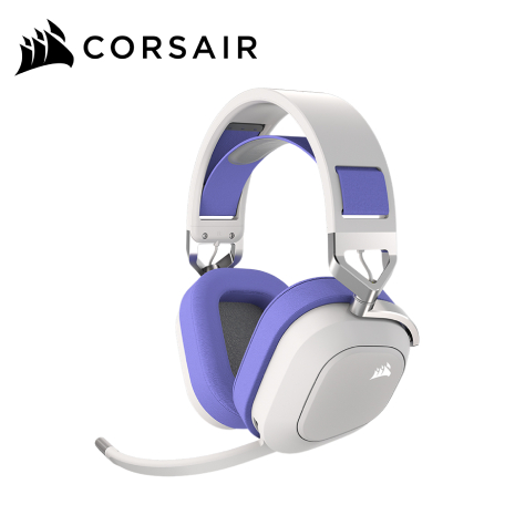 CORSAIR 海盜船 HS80 RGB 無線電競耳機麥克風 紫色款 CA-901123C-AP