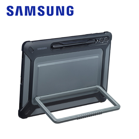 【原廠】Samsung Galaxy Tab S9+ 戶外專用保護殼-黑 (SM-X810,SM-X816)