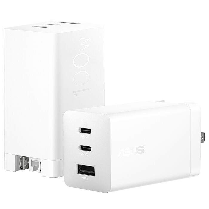 ASUS 華碩 100W 3孔 GaN 充電器 (AC100-03)