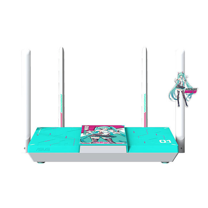 ASUS 華碩 初音聯名款 RT-BE3600M HATSUNE MIKU EDITION 路由器