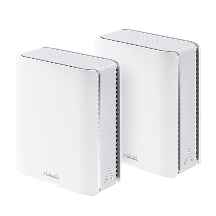 【ASUS 華碩】ZenWiFi BT8 (二入) BE14000 三頻 WiFi 7 Smart AiMesh 可擴充路由器