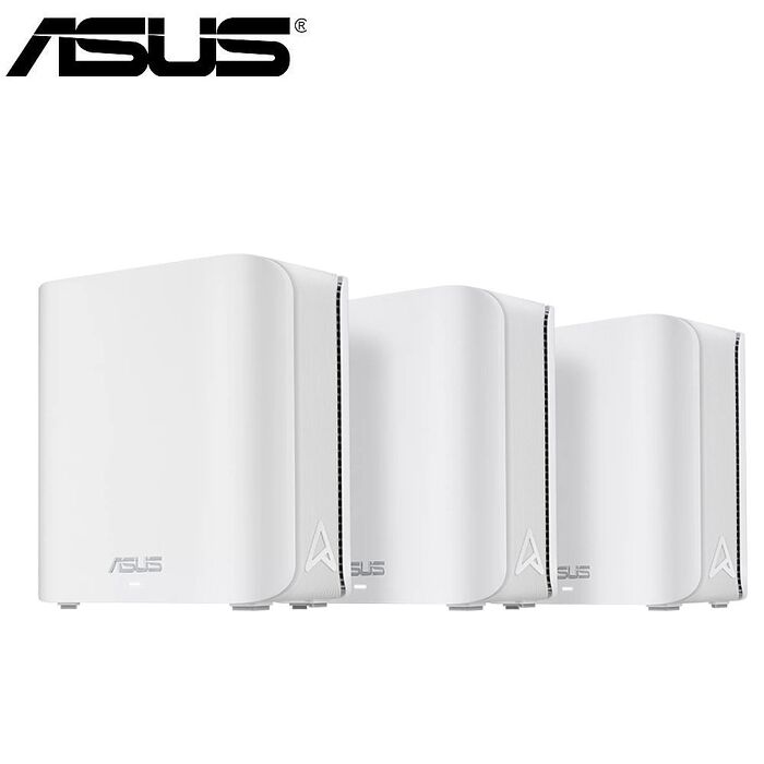 【ASUS 華碩】ZenWiFi BD5 BE5000 雙頻 WiFi 7 AiMesh 網狀路由器 (三入)