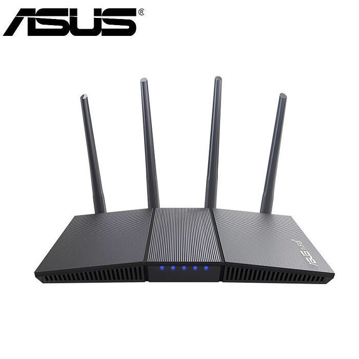 【ASUS 華碩】RT-AX3000S AiMesh 雙頻 WiFi 6 無線路由器
