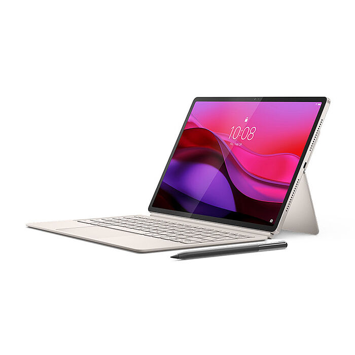 Lenovo Yoga Tab Plus TB520FU 12.7吋平板電腦 (16G/256G) (平板+鍵盤組合) 奶霜白